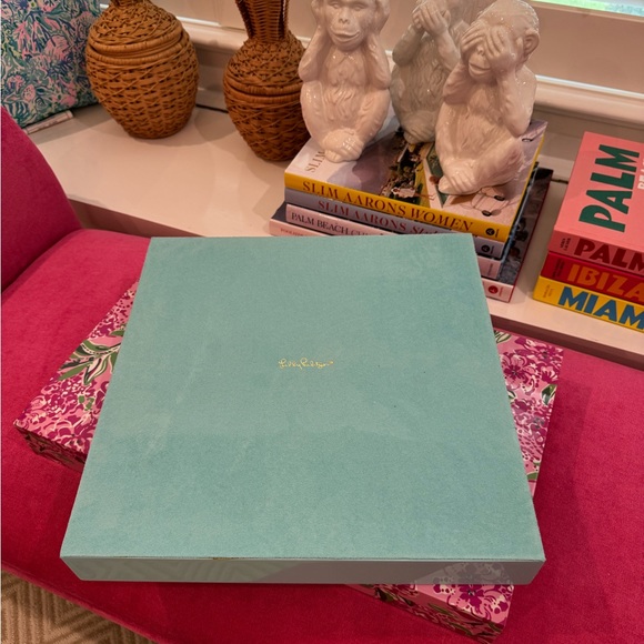 RARE Lilly Pulitzer Lacquer Tray - New Kids on the Dock - Picture 7 of 15